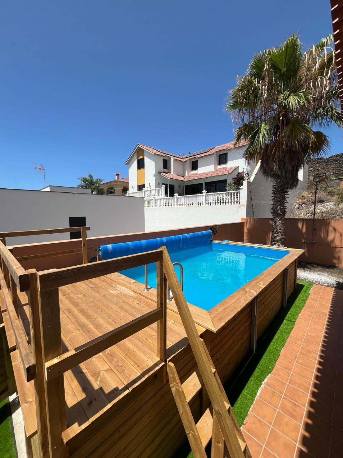 Chalet Piscina Privada Max 26º Jardin, Tranquilidad Caleta de Interián Eksteriør billede